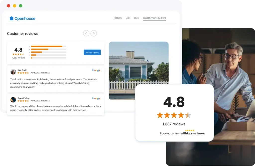 Review Widgets for websites